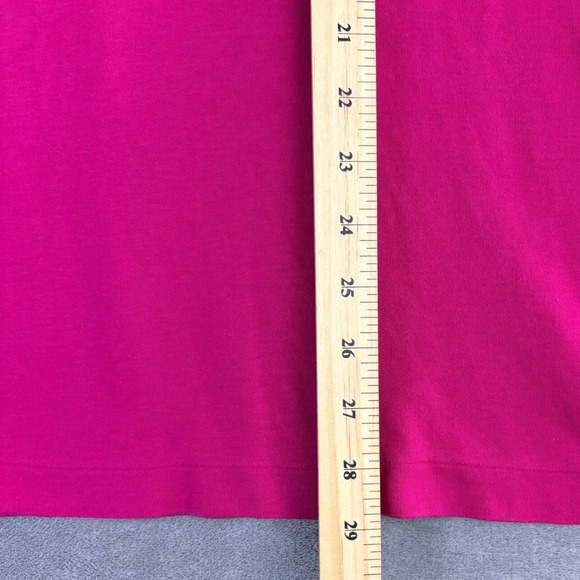 Lands End Mens XL Pink Polo Shirt Short Sleeve Collared Preppy Minimalist Casual - Picture 8 of 10